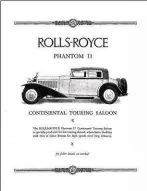  ??  ?? Right and facing page Period publicity from both ends of the market, though this Singer was special in its own right; similar styling, yet the Rolls cost eight times as much as the Singer.