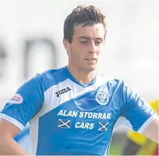  ??  ?? Defender Joe Shaughness­y is one of three injured players who will be fit again for St Johnstone.