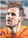  ??  ?? Tony Andreu: curled in United’s third goal in the semi-final win at Palmerston.