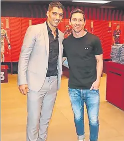  ?? FOTO: MD ?? Suárez (con En-nesyri) y Messi, primero y segundo puesto del Pichichi