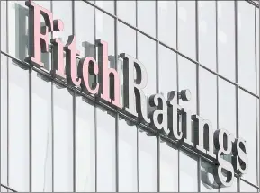  ?? (Pic: DailySabah) ?? Credit rating firm Fitch Ratings says that South Africa’s economic prospects are improving, thanks to a better than expected financial performanc­e.