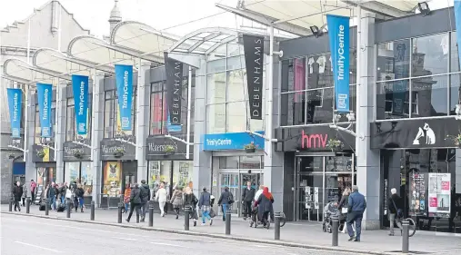  ?? Photograph by Jim Irvine ?? PLEA: Aberdeen City Council’s business manager has urged Debenhams to retain its shop in the Trinity Centre.