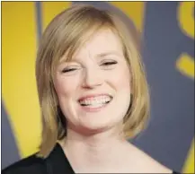  ?? — THE CANADIAN PRESS FILES ?? Acclaimed director Sarah Polley wants to use TIFF to spread the word about her detained colleague John Greyson and Tarek Loubani.