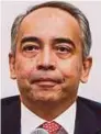  ??  ?? Datuk Seri Nazir Razak