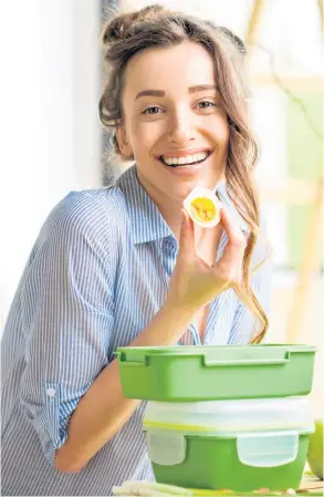  ?? Photo: iStock ?? THINK AHEAD: You can portion aside part of your meal to stop yourself from overeating.