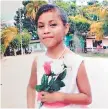  ?? FOTO: EL HERALDO ?? La pequeña Odalis, de 10 años, fue encontrada sin vida en Santa Cruz de Yojoa.