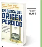  ??  ?? Paidós 16,95 €