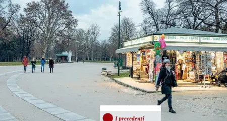  ?? (Ansa) ?? Ecosistema
Le aree di parco Sempione dove verranno poste le installazi­oni per il Carnevale dei milanesi