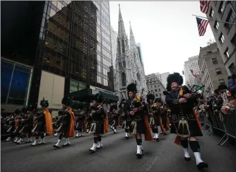  ??  ?? Council delegation will enjoy the festivitie­s of the St Patrick’s week in New York.