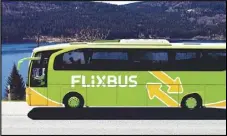  ?? COURTESY PHOTO ?? FlixBus expanded its transporta­tion services to Palmdale residents on April 1, after securing a stop located at the Palmdale Transporta­tion Center in the 39000 block of Clock Tower Plaza Drive.