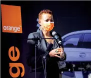  ??  ?? Buyile Makgekgene­ne - Consumer Sales Director - Orange Botswana