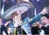  ??  ?? Mexican singer Luis Angel Jaramillo, 13, performs in a concert during the Villa Hidalgo Fair in Jalisco state, Mexico. (AFP)