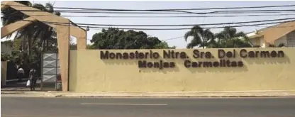  ?? ALBERTO LIRANZO/LISTÍN DIARIO ?? Recinto. Este es uno de los cinco centros que tiene en el país el Monasterio de Nuestra Señora del Carmen, ubicado en Licey al Medio.