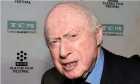  ??  ?? Norman Lloyd, pictured here in 2015. The American actor spent 82 years in show business and has died aged 106. Photograph: Kevork Djansezian/Reuters