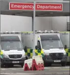  ?? Ambulances at UHC ?? ‘CHOKE POINT’: