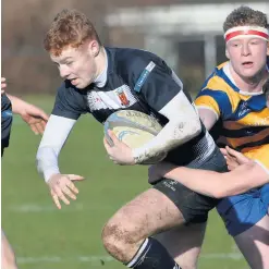  ??  ?? Signed up: Nathan Doak has joined the Ulster Academy