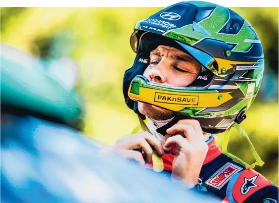  ?? Photo / Photosport ?? Kiwi rally star Hayden Paddon has endured a horror year on and off the road.