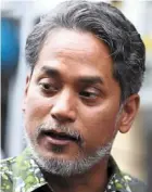 ?? ?? Khairy: allegation­s that Umno had earlier stranded him without a seat may work in his favour.