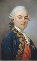  ??  ?? Portrait d’époque de Victor Maurice de Riquet, comte de Caraman (1727-1807).