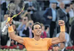  ??  ?? ESPAÑA. Nadal afrontará Ronald Garros como número 1 del ATP.