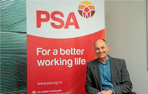  ??  ?? More money for the chief executive but no living wage: think about how that looks, Public Service Associatio­n (PSA) national secretary Glenn Barclay says.