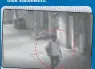  ?? ?? Alleged CCTV footage of Poonawala with a bag outside his flat on Oct 18 at 4am.
