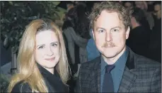  ?? PICTURES: JEFF SPICER/GETTY IMAGES ?? CREATIVE FORCES: Sheffield-raised playwright Laura Wade with her partner, director and actor Samuel West.