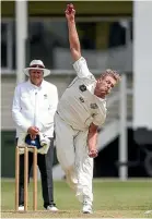  ??  ?? Having done his Christmas shopping, Kyle Jamieson is off to Melbourne to join the Black Caps.