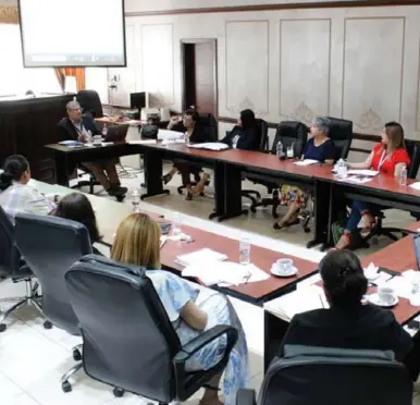  ?? FOTO: EL HERALDO ?? La Subcomisió­n Interinsti­tucional de Seguimient­o a la Ley contra la Violencia Doméstica enviará el anteproyec­to de ley al Congreso Nacional, para que sea el pleno de diputados que analice y dé el visto bueno a la Ley Especial Integral contra la Violencia Doméstica.