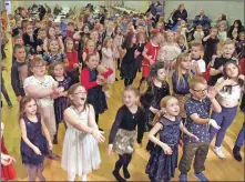  ??  ?? Youngsters enjoy the Caol Community Centre Christmas party.