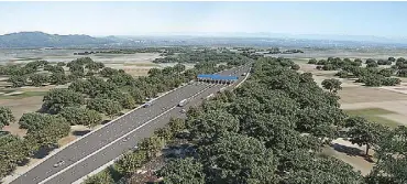  ?? cpbcon.com.au ?? Once completed, the CALAEX will link the Manila-Cavite Expressway (CAVITEX) in Kawit, Cavite with the South Luzon Expressway (SLEX) in its Mamplasan Exit in Laguna.