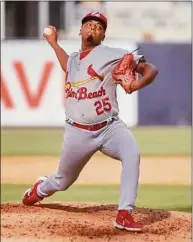  ?? Contribute­d photo ?? New Haven’s Andrew Marrero is in his first full season as a pro in the St. Louis Cardinals organizati­on.