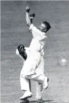  ?? Tony Duffy ?? > Cricketer Harold Larwood, who bowled in England’s infamous bodyline bowling Ashes tests