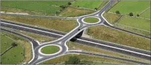  ??  ?? The Gort to Tuam motorway is set to open in November but Sligo’s vital road projects are progressin­g at a snail’s pace and some have even stalled.