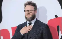  ?? THE ASSOCIATED PRESS ?? Seth Rogen’s Netflix show, “Hilarity for Charity,” uses humour to raise money for Alzheimer’s disease.