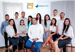  ??  ?? From left: The PR Wire Team including Dumindu Priyadarsh­ana, Imalshi Chathurang­i, Vidura Handaragam­a, Lakshini Dahanayaka, Priyantha Welegedara, Imesha Thushani, Ashan Kumar, Nipuni Madumali, Sara Pathirana, Rishanya Suheinie, Dominic Perera, Hasitha Kekulawala and Mihi Perera