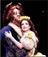  ??  ?? Darick Pead plays the Beast and Hilary Malberger is Belle in Disney’s Beauty and the
Beast, onstage this week and Oct. 20 at Fayettevil­le’s Walton Arts Center