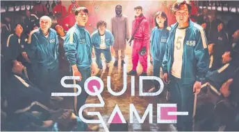  ?? ?? Netflix Korean series ‘Squid Game’.