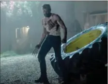  ?? BEN ROTHSTEIN, TWENTIETH CENTURY FOX ?? Hugh Jackman as Logan/Wolverine in “Logan.”