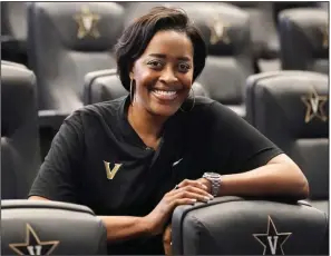  ?? (AP file photo) ?? Vanderbilt Athletic Director Candice Lee (above) was one of only 10 female athletic directors across the country in 2022. Women remain significan­tly underrepre­sented in leadership positions at the Football Subdivisio­n level of college athletics, according to a report card from The Institute for Diversity and Ethics in Sport that was released Thursday.