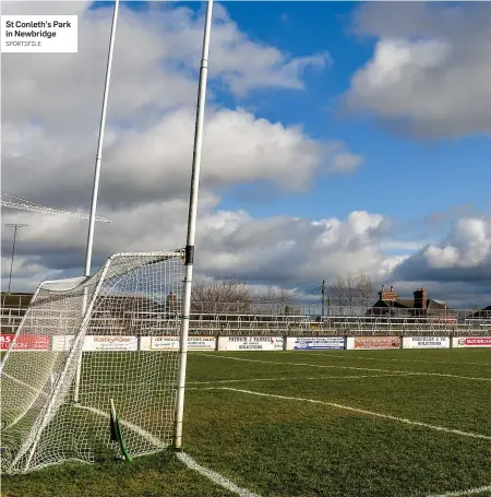  ?? SPORTSFILE ?? St Conleth’s Park in Newbridge