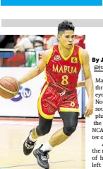  ?? —NCAA MEDIA ?? Brian Lacap shines for the Cardinals with 13 points.