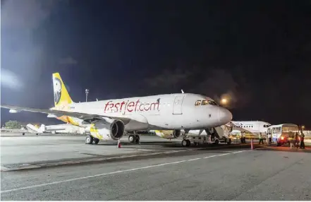  ?? ?? Fastjet will be servicing new routes from next month