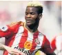  ??  ?? WANTED MAN Sunderland will fight to keep Ndong
