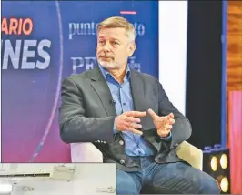  ?? ?? PRETTO. “Yo trabajo mucho tiempo y estoy todo el tiempo en el Concejo, pero este tipo de herramient­as facilita las reuniones y la toma de decisiones”, sostuvo.