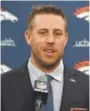  ?? John Leyba, The Denver Post ?? Case Keenum says he is honored to follow in the huge footsteps of players such as John Elway and Peyton Manning.
