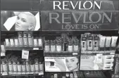  ?? JUSTIN SULLIVAN/GETTY IMAGES ?? Revlon makeup products are displayed at a CVS in Sausalito on Aug. 9, 2018.