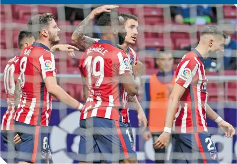  ?? FOTO: AFP ?? El belga Yannick Carrasco puso números definitivo­s en la recta final del encuentro. /