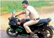  ?? file image ?? Home Guard K. Shankar who was arrested in connection with the robbery at a Medchal petrol pump. —