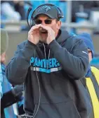  ??  ?? Aaron Rodgers should be close to full strength even with little practice, Carolina coach Ron Rivera predicted.